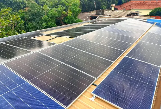 Instalação e ativação do sistema solar